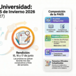 Calendario Oficial Admisión 2027 Chile