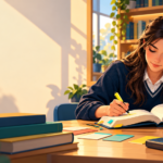 Estudiante practicando lectura activa para Competencia Lectora PAES 2027